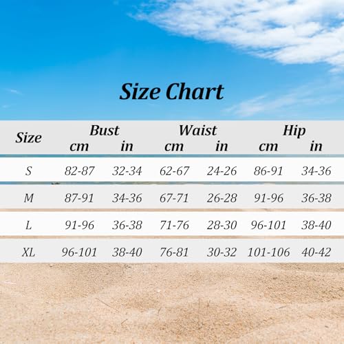 Mayoii 2 Piece Swimsuit for Women Bikini Set High Waisted Bottom Padded Push Up Top Tummy Control Swimwear Swimming Costumes Bathing Suit (L, Black) - Image 5