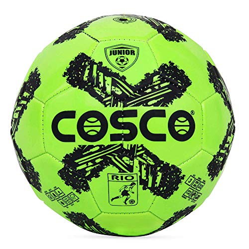 Image of Cosco Rio Polyvinyl Chloride Football, Size 3, (Yellow)
