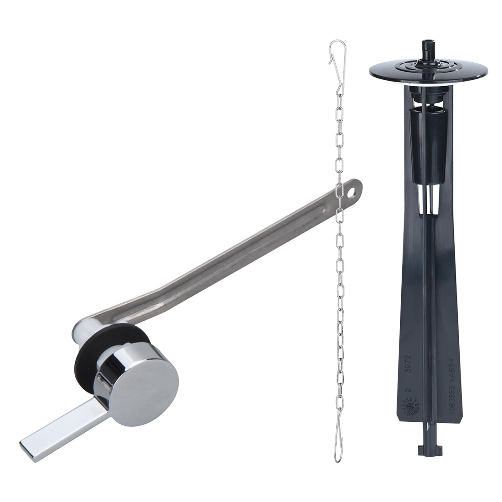 Toilet Tanks Drain Adapter Rod Manual Hand Pressure Tool Flush Adapter Replacement Easy Installation Toilet Tanks Drain