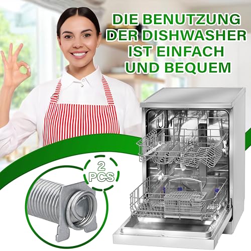 Reparaturset für Scharniere und Feder für Geschirrspüler Kompatibel mit dem Originalcode 00754867 Passend für Bosch und für Siemens Spülmaschinen - 5 Jahre Garantie - ONIX TECH