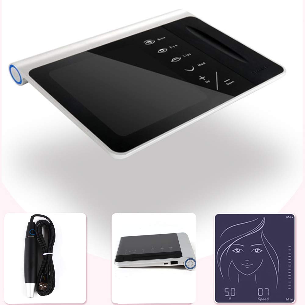 Tattoo Augenbraue Gerät Maschine Digitale Tätowiermaschine Permanent Make Up Gerät mit Tätowierstift für Lippen Augenbrauen