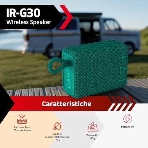 CASSA BLUETOOTH IRRADIO IR-G30 - 2