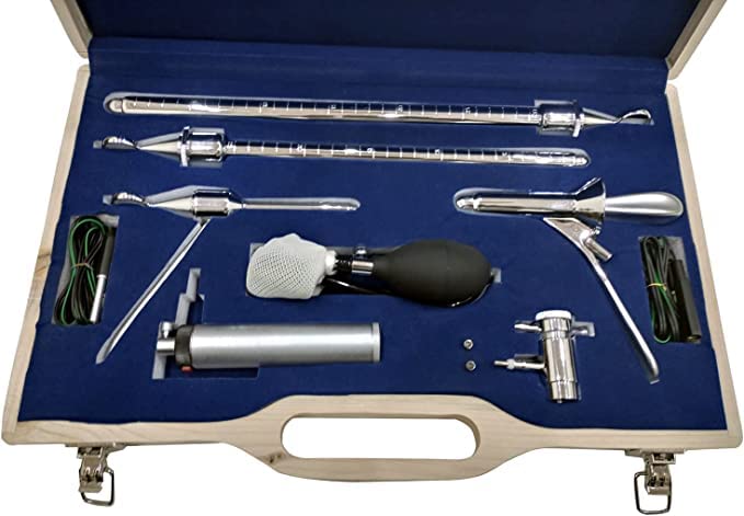 Bhatti New O.R Grade Electric Sigmoidoscope Set for OB/Gynecology/Sigmoidoscopy/Rectal