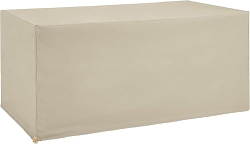 Miniatura 6 de Crosley Furniture CO7509-TA - Juego de fundas de vinilo reforzado de calibre pesado de 2 piezas para muebles de exterior (2 sillas de comedor con