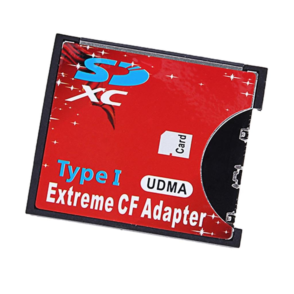 Sd to Cf Card Adapter Mmc Sdhc Sdxc to Standard Compact Flash Type I Card-image-49