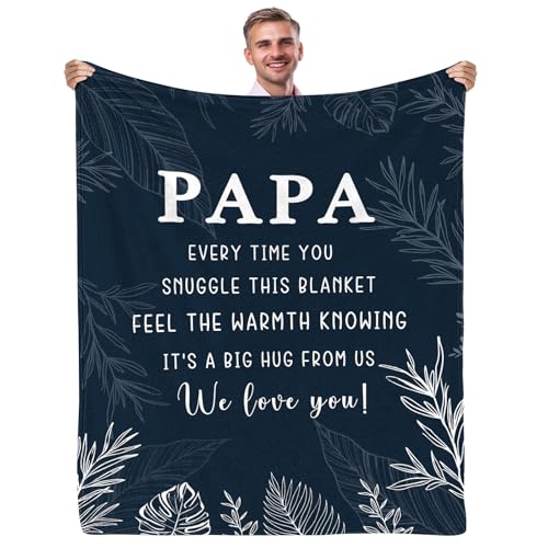 Couverture pour papa et grand-père : un plaid rempli d'amour - 2
