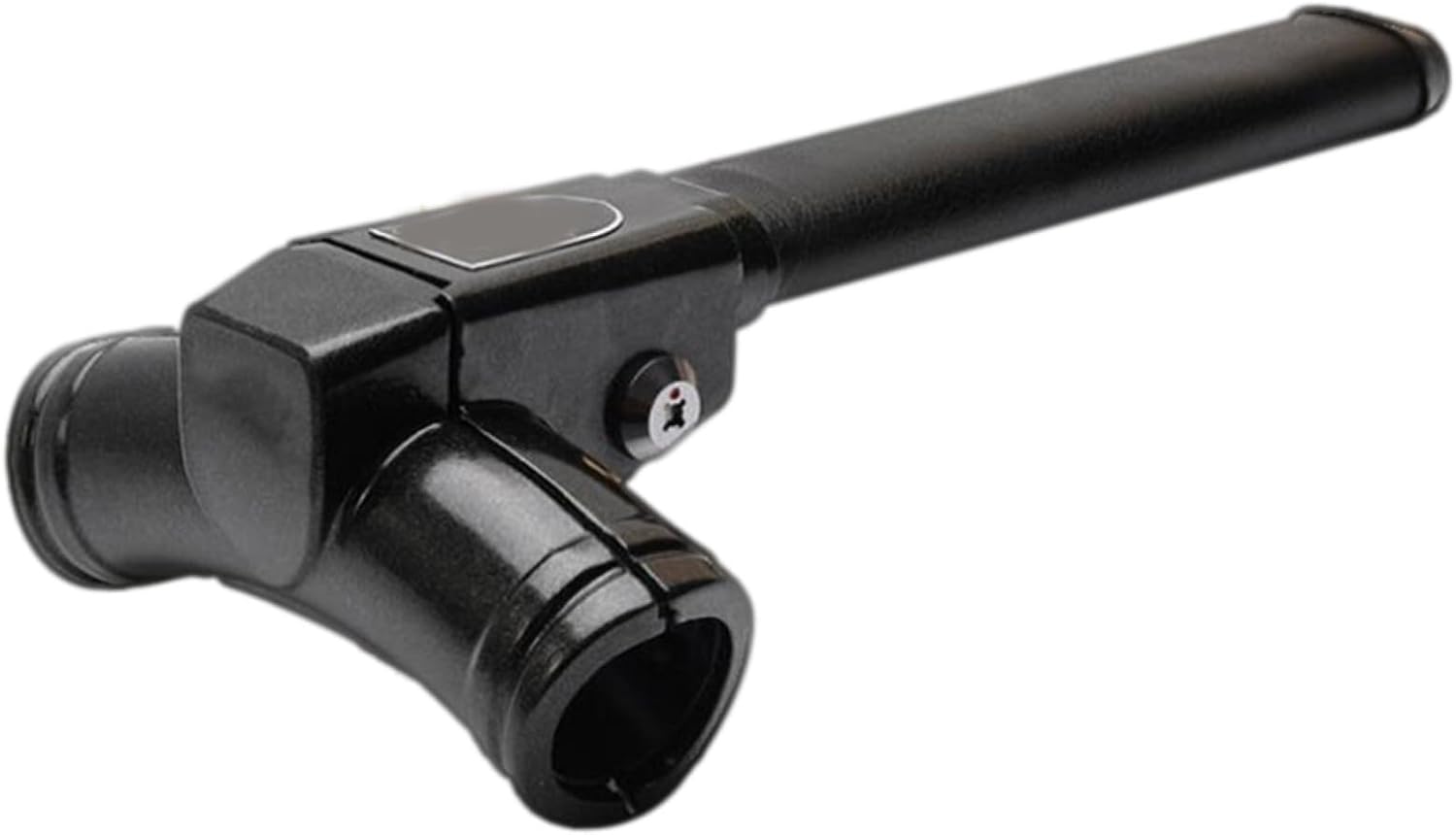 Mikinona T-Shaped Car Steering Wheel Lock Theft-Proof Automobile Anti-Theft Lock for Sedan and Van with Black High-Security Cylinder Device