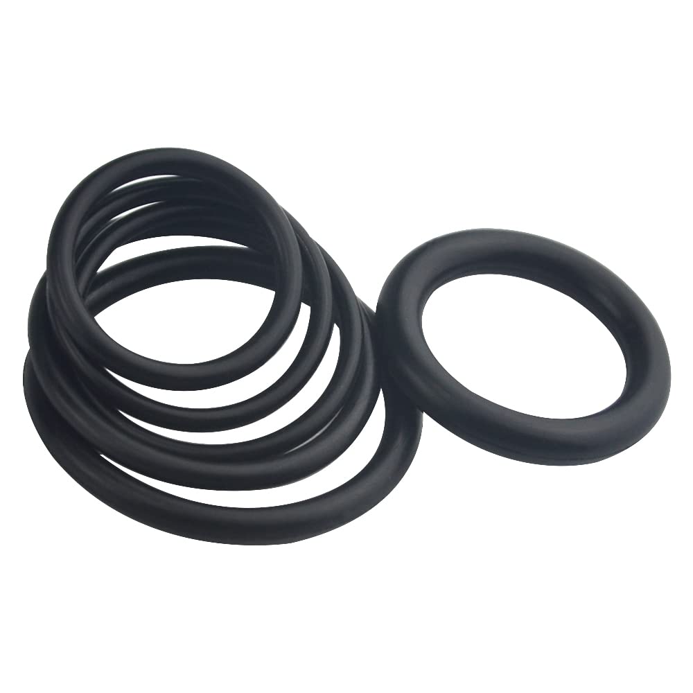 850Pcs 18 Sizes Rubber O Ring Sealing Gasket Washers Repair Box Washer Seal Assortment Set for Plumbing Automotive Repair Air or Gas Sealing Connections