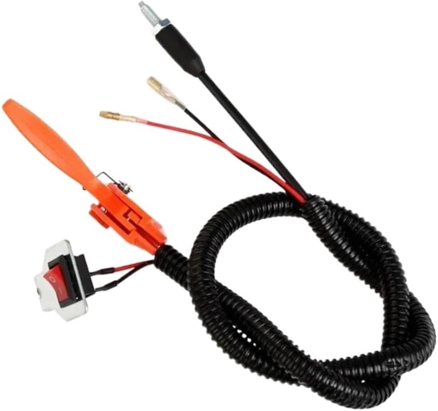 Ground Drill Throttle 44-5 40-5 Two-Punch Cattleangle Simple Switch Accessories Fit for Gasoline Engine Parts(Chocolate)