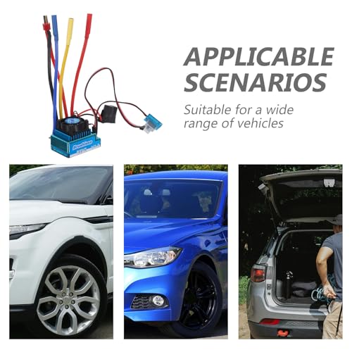 Variador sin escobillas 120A Homoyoyo para evitar tirones en coche RC 1:10 3