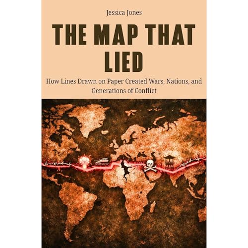 The Map That Lied Audiolibro Por Jessica Jones arte de portada