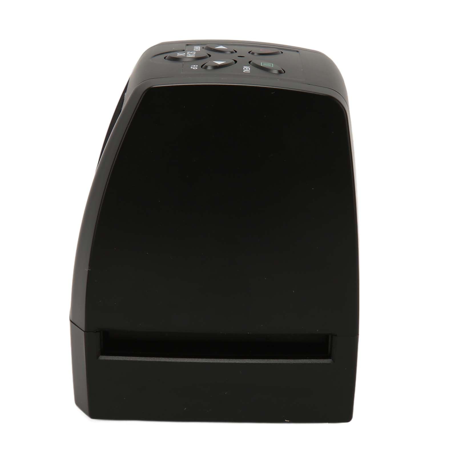 Denash 2,36 Pouces Scanner de Films LCD TFT 5MP JPEG Mémoire de Machine à sous DIA-Viewer pour 35 Mm / 135 Mm Couleur Noir Blanc, Fonctions de Traitement Idéales pour Les Entrées Photo