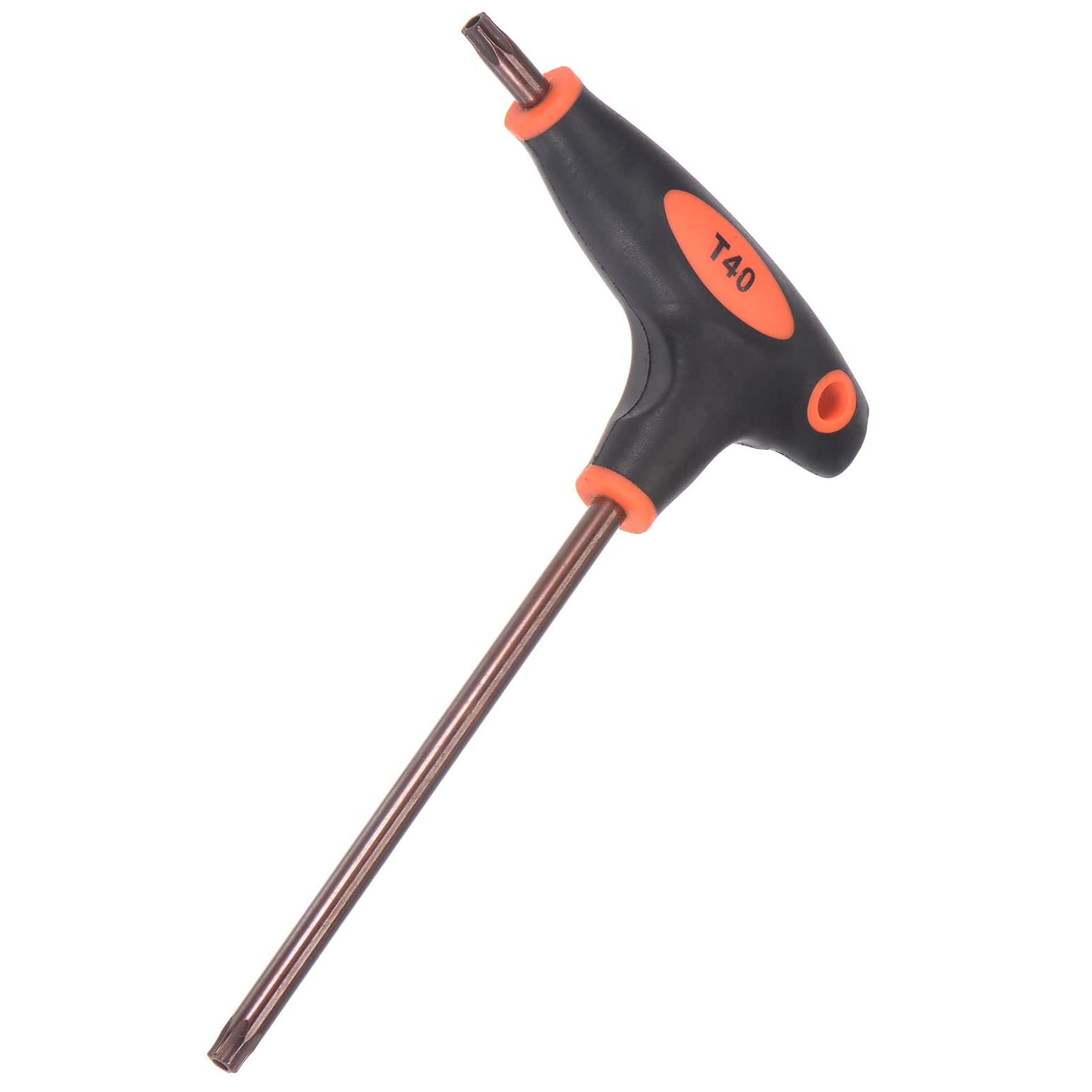 TA-VIGOR T40 T-Handle Torx Key, S2 Steel Torx Wrench Star Key, Anti Tamper Proof Dual End torx Screwdriver, 1 Pack