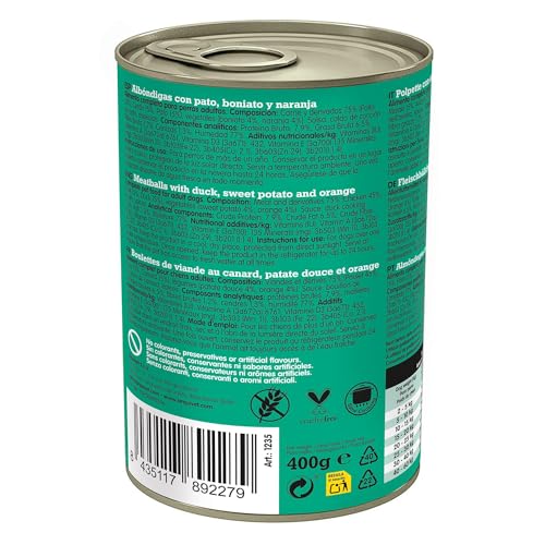 Frische Entenfleischbällchen Arquivet 400g Packung 6 Stück