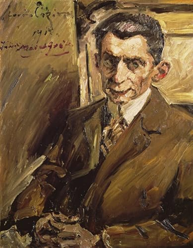 Impression d'art Lovis Corinth : toile portrait haut de gamme Julius Meier-Grafe pour salon