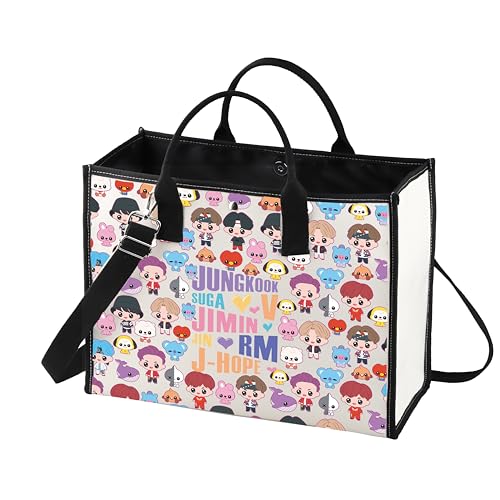 LEVLO Bolsa de maquillaje del ejército coreano del ejército coreano, bolsa de maquillaje con cremallera para mujeres, Army RM LT, Bolsa de cosméticos