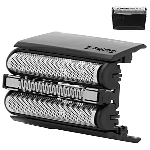 52B Replacement Foil Cutter Head Electric Shaver Compatible with Braun Series 5 S5 Foil & Cutter Replacement Heads 52B Electric Shavers Blades fit for Models 5030S,5040,5090,5147s Cover