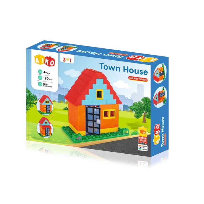 See full amazon price history chart for AIKO Town House Building Blocks Set for Kids, 120 pcs AIKO Town House Building Blocks Set for Kids, 120 pcs (B0DF7YRQ35) Amazon Price History, Amazon Price Tracker