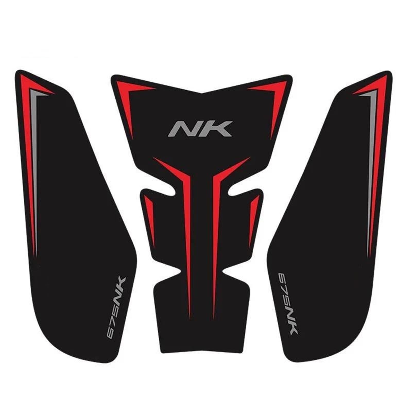Motorcycle Tank Pad Stickers Side Gas Grip Protector Decal Accessories for CFMOTO 675NK NK675 675 NK 2025 Streetfighter(Color15)