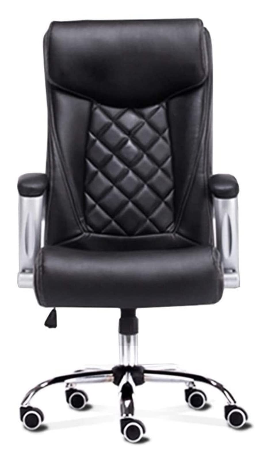 NZPOST Office Chair Boss Chair Office Chair Computer Chair Armrest Lift Swivel Chair Work Chair Video Game Chair Chair (Black)