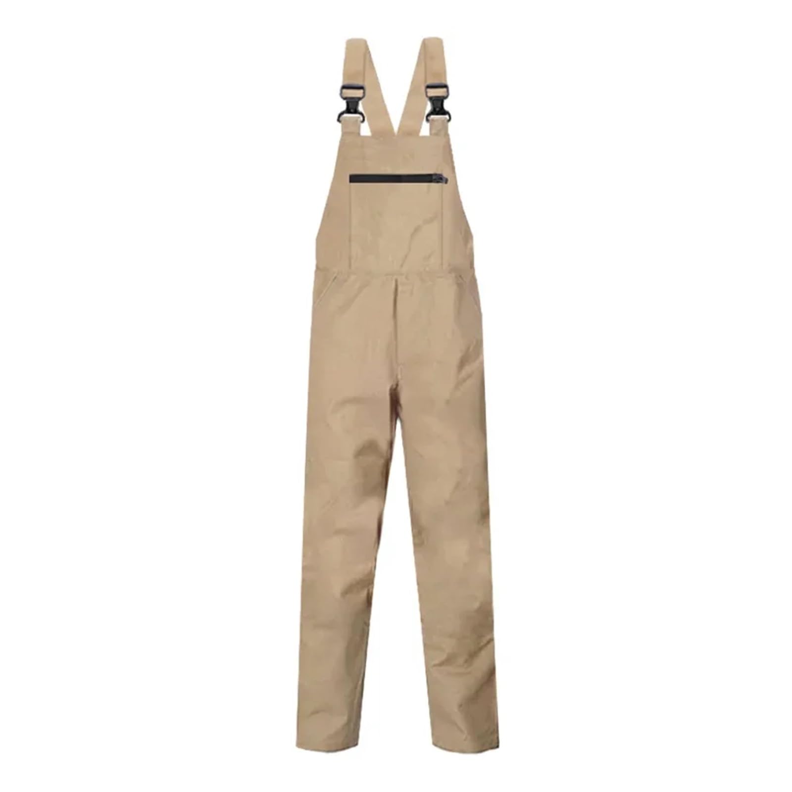 Tuta Da Lavoro Uomo Salopette Uomo Abbigliamento da Lavoro Taglie Forti M-5XL Tute Protettive con Cinghie Uniformi Pantaloni Bretelle Senza Maniche(Silver,L)