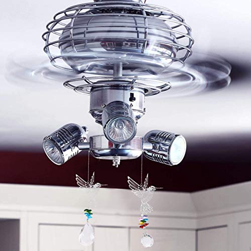 Hemoton 2Pcs Hummingbird Cristais Enfeites Sun Catcher Presentes Sazonais Claro Pendurado Ornamento