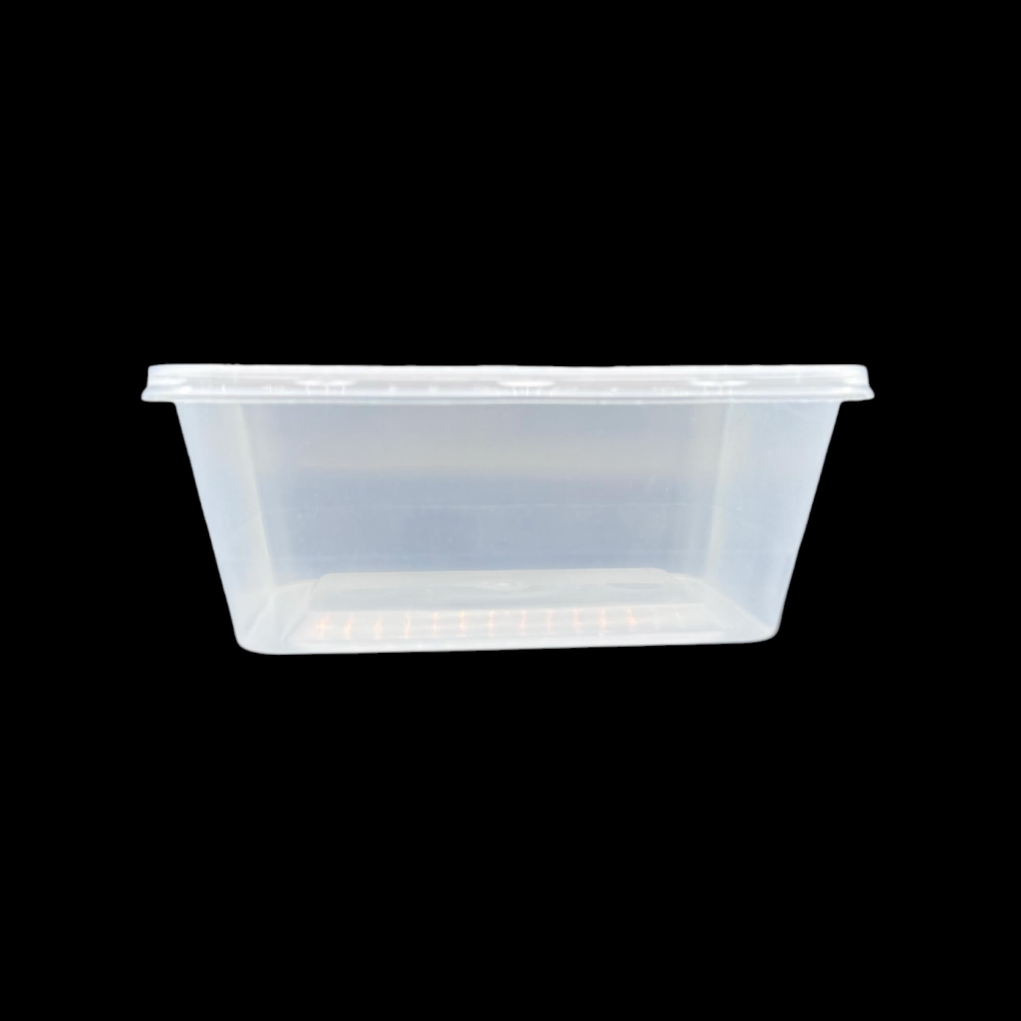 Générique 250 Barquettes Transparentes en Plastique Injecté 1000 cc + Couvercles - Barquettes Micro-ondables Multifonctions pour Conserver et Servir