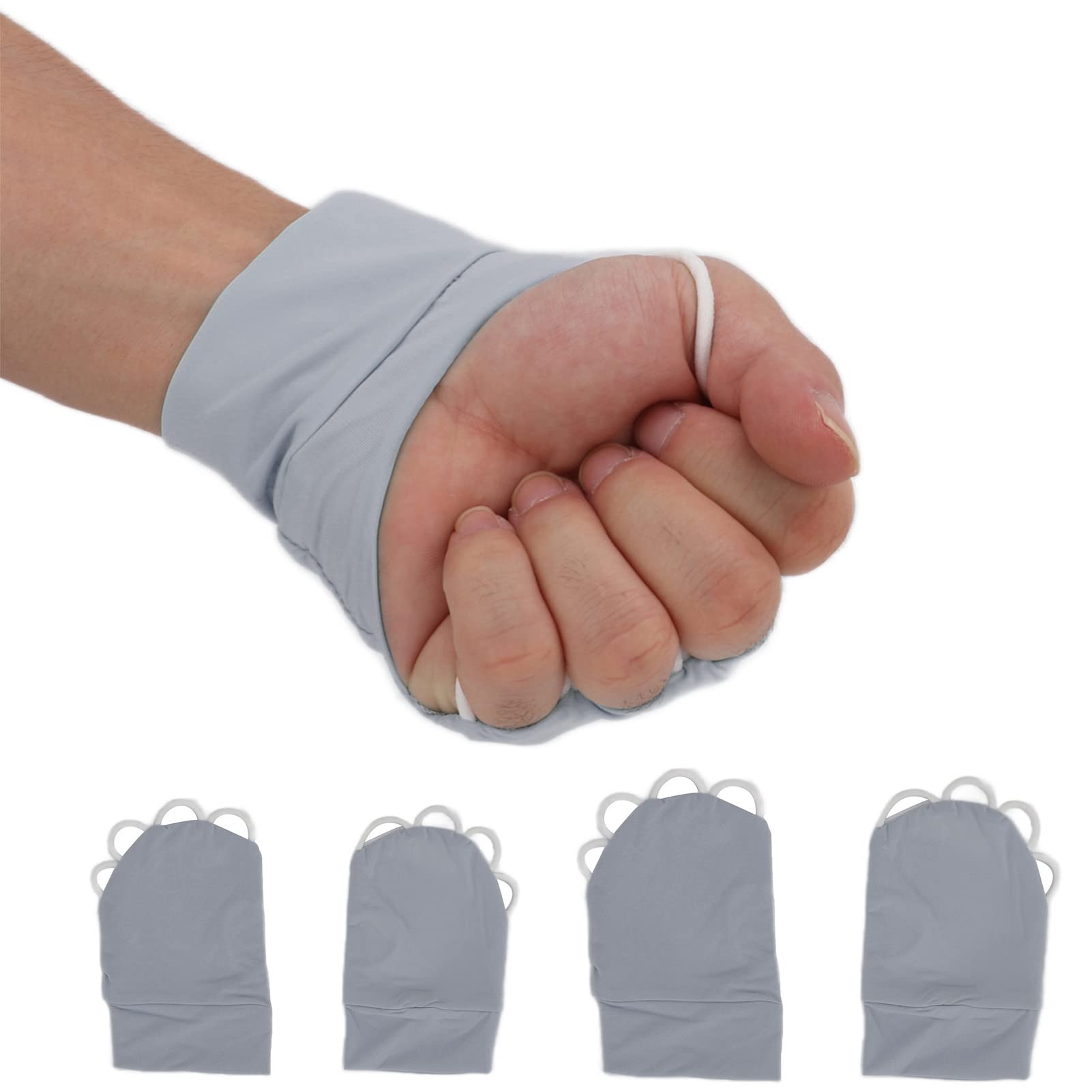 Guantes de Medio Dedo con Protección UV Sunsceen para Exteriores Hombres Mujeres