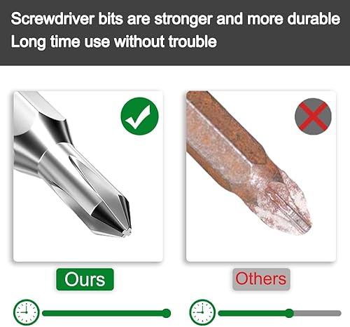 Miniatura 4 de Juego de destornilladores de precisión, destornillador pequeño 115 en 1, kit de herramientas de reparación magnética profesional para computadora,