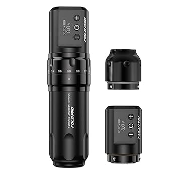 その他 Mast Ride Pro wireless tattoo machine Mast Rider Pro Wireless Tattoo Machine Kit with 20Pcs Pro