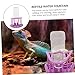 BESPORTBLE 1set Reptile Automatic Water Feeder Dispenser Convenient Plastic Water Basin for Turtles Lizards and Geckos Washable Lightweight Space-Saving Design