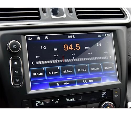 Film Protecteur Verre Trempé 9 Pouces pour Navigation GPS Renault Kadjar 2016-2019