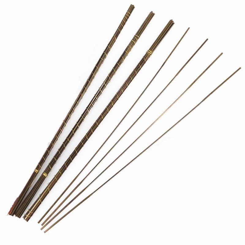 Metal Cutting Jig Blades, 12Pcs 130mm Jewelry Metal Cutting Jig Blades Woodworking Hand Craft Tools Jewelers Processing Saw Blade Cutter(Multicoloured)