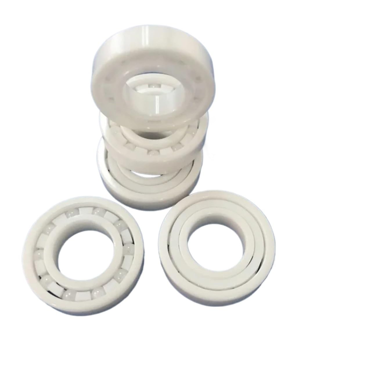 4/10 Stück 6006 Vollkeramik-Kugellager 30 x 55 x 13 mm – langlebig und Lager for einen reibungslosen Betrieb(4pcs)