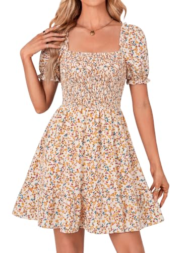 Image of Rooscier Women's Summer Boho Mini Dress