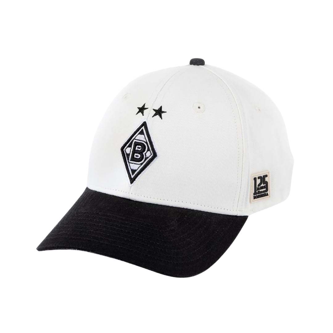 Borussia Mönchengladbach Baseball Cap Home 25/26 Style, Jubiläumsbadge 125 Jahre