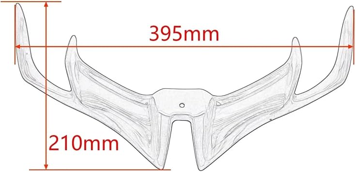 Fairing Fixed Wing Kit For Suzuki For GIXXER For SF 250 150 155 Motorcycle Front Fairing Winglet Wing Cover Trim Motorcycle Spoilers(Black)