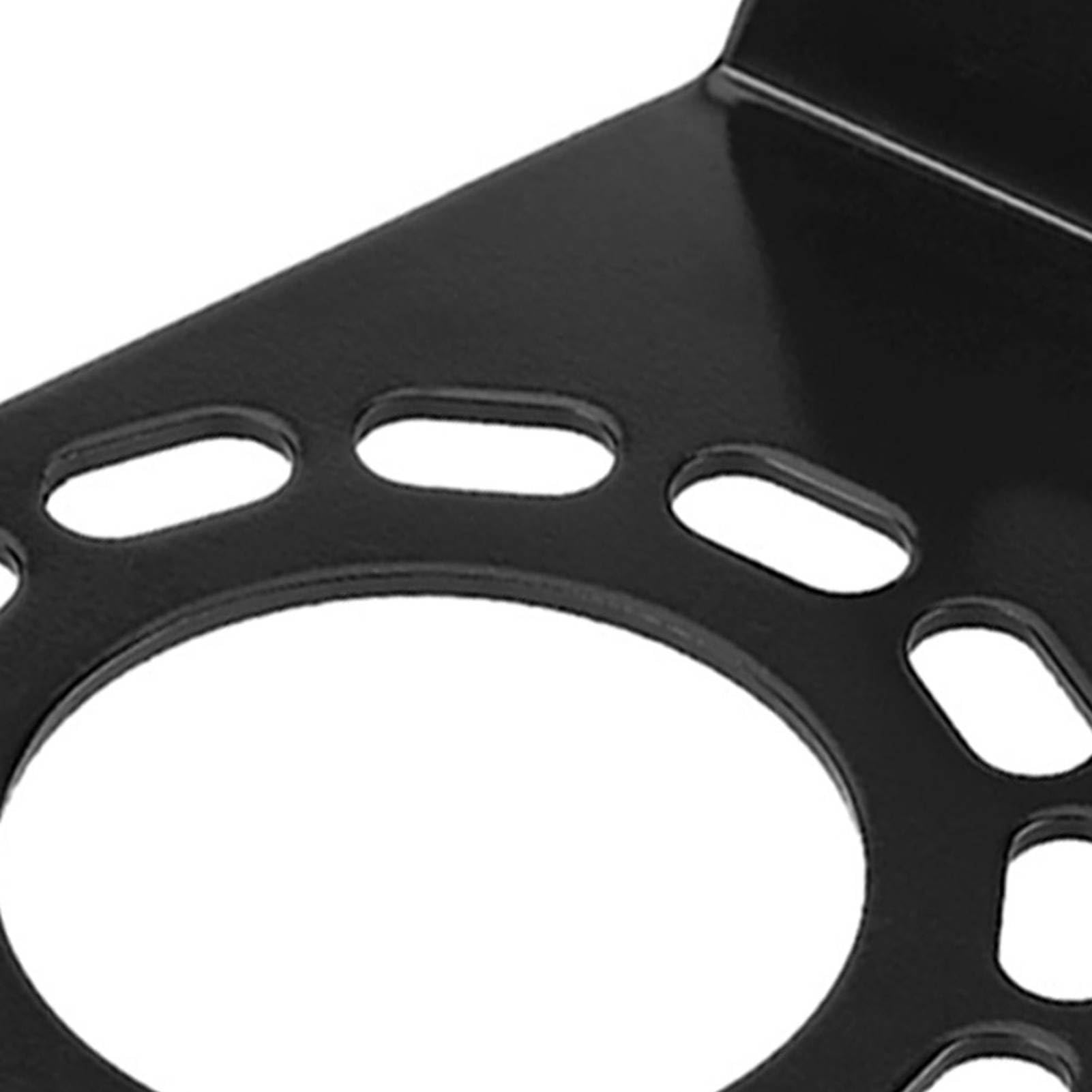 Supporto Per Presa Rimorchio 7 Pin - Montaggio Universale Per Veicoli Commerciali, Nero - Foto 2