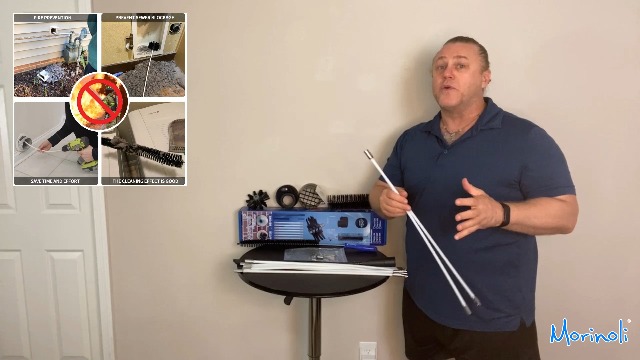 Amazon.com: 60 Feet Dryer Vent Cleaning Kit - Chrome Button