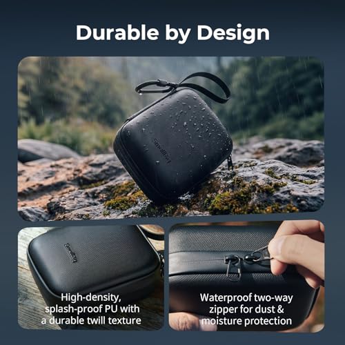 Image of SMALLRIG Action Camera Bag for DJI Osmo Action 6 /5 Pro, Camera Case can hold 4 TF cards, 2 Batteries, 1 Action Camera with Cage and 1 Adapter, for GoPro Hero 13 /12 /11 /10, for Insta360 Ace Pro 2-5917