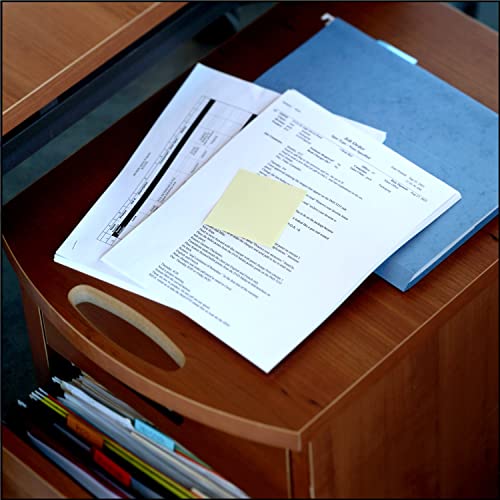 Post-It Notes, 3X3 In, 4 Pads, America’s #1 Favorite Sticky Notes, Canary Yellow (5400) #TOP5