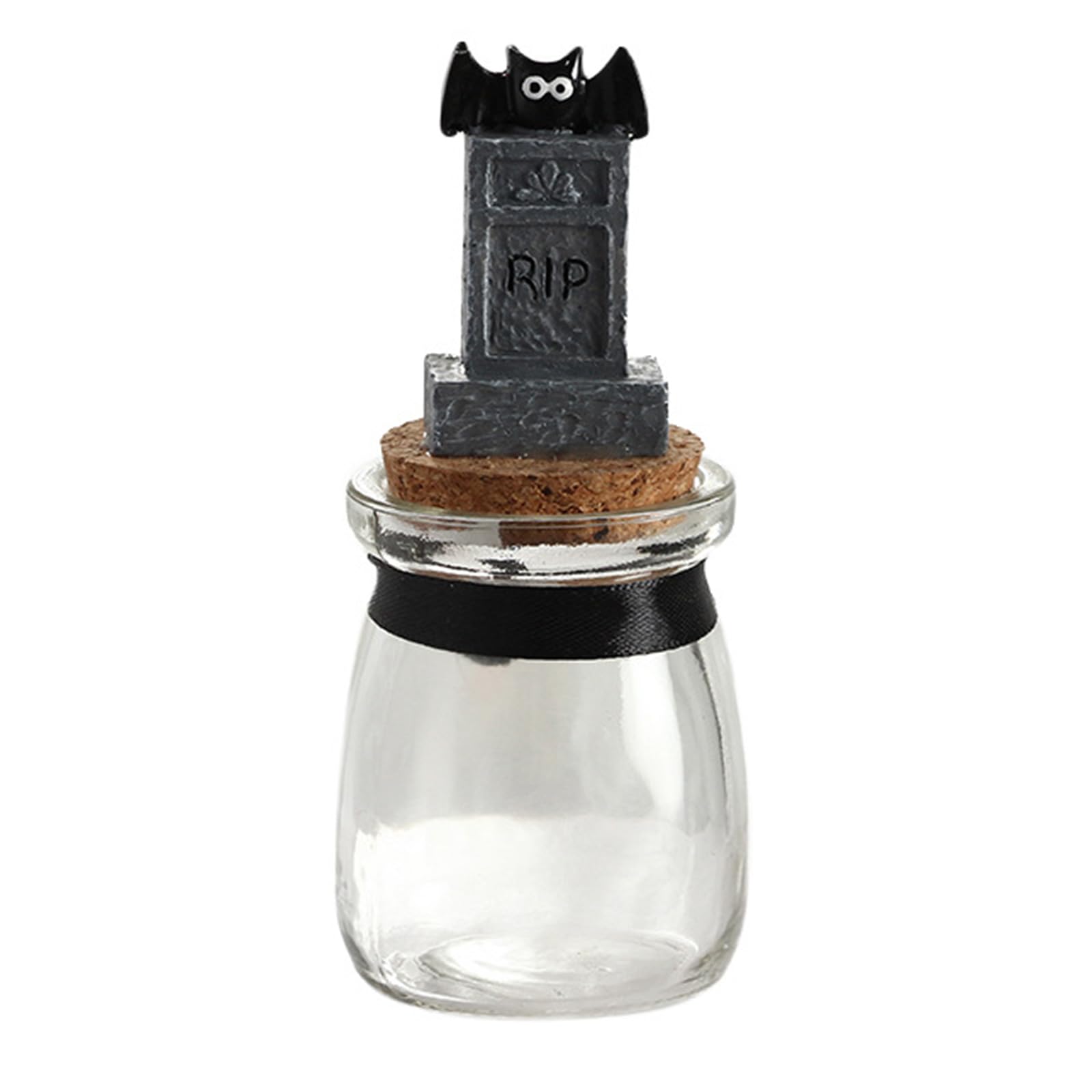 Barattolo Porta Caramelle In Resina Con Design A Vita Biforcuta – Coperchio Ermetico, 15 Cm, Per Cucina, Ufficio E Camera Da Letto