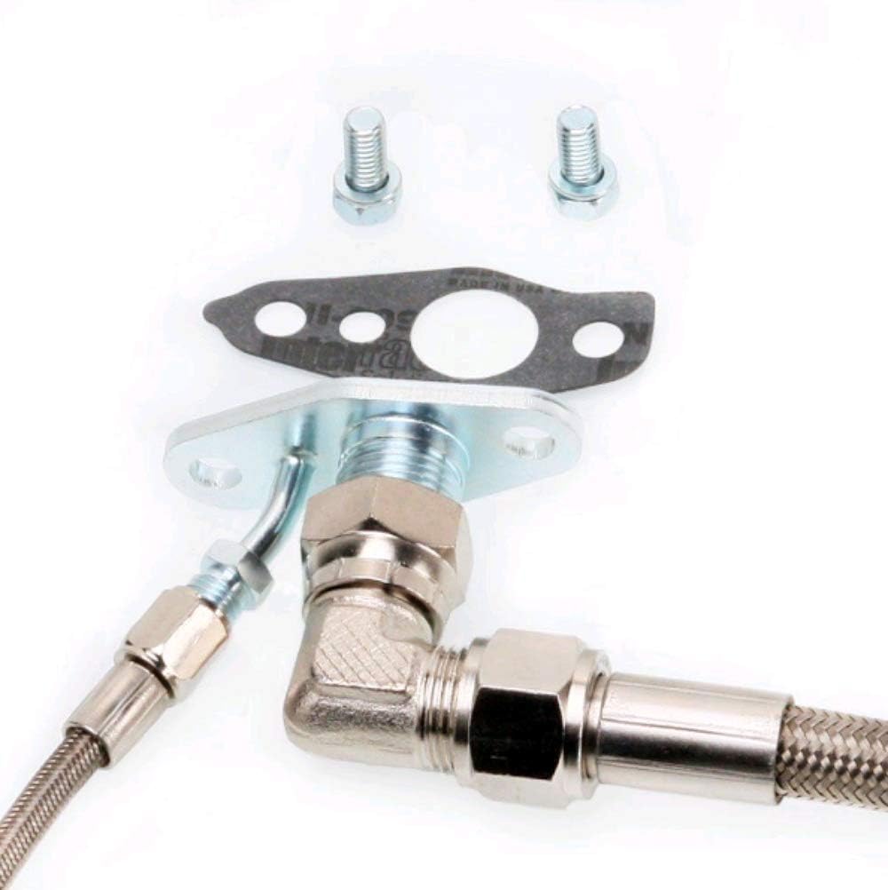 Turbo Oil Feed & Return Line Kit For 3S-GTE 3SGTE Rev 1 & 2 MR2 w/ CT26 Turbos