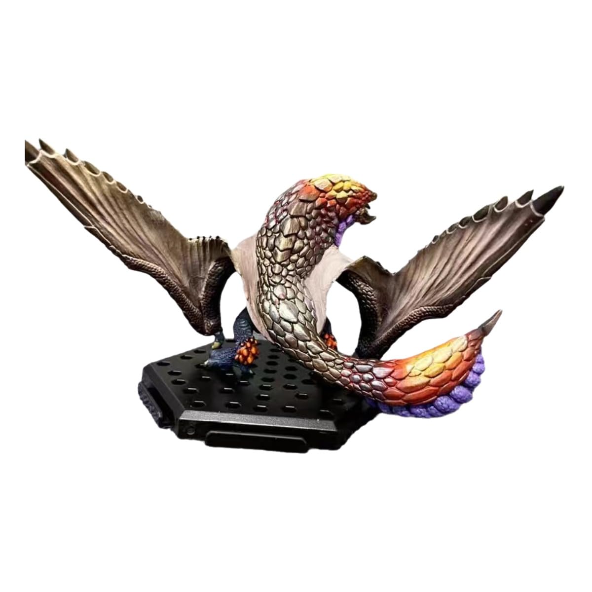 Statuetta di drago bazelgeuse d'azione di drago bazelgeuse arrabbiato 10 cm / 3,9 pollici modello in PVC Artigianato per i fan di anime Regalo