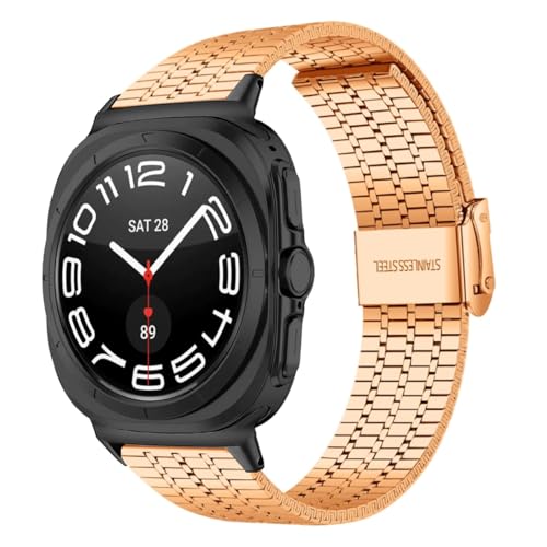 Bracelet Galaxy Watch Ultra 47mm acier business montre homme femme correa montre ultra 47mm