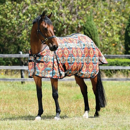 Image of WeatherBeeta ComFiTec Essential Mesh II Standard Neck, Western Sunset Print, 78 inch