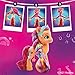 My Little Pony: A New Generation Rainbow Reveal Sunny Starscout - 6-Inch Orange Pony Toy with Surprise Rainbow Braid and 17 Accessories