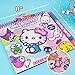Hello Kitty and Friends Café Sketchbook, 20-Page Hello Kitty Notebook & Pen, Cute School Supplies, Coloring Book, Sanrio Stationery