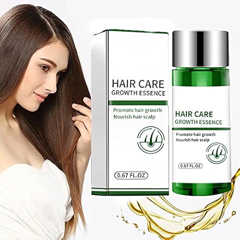20ml Natural Hair Growing Serum Restoration Essence Thicken Oil Care Hair Growth Essence Oil Repairs Damaged Hair Stimulates Hair Roots Hair Loss Treatment Cover