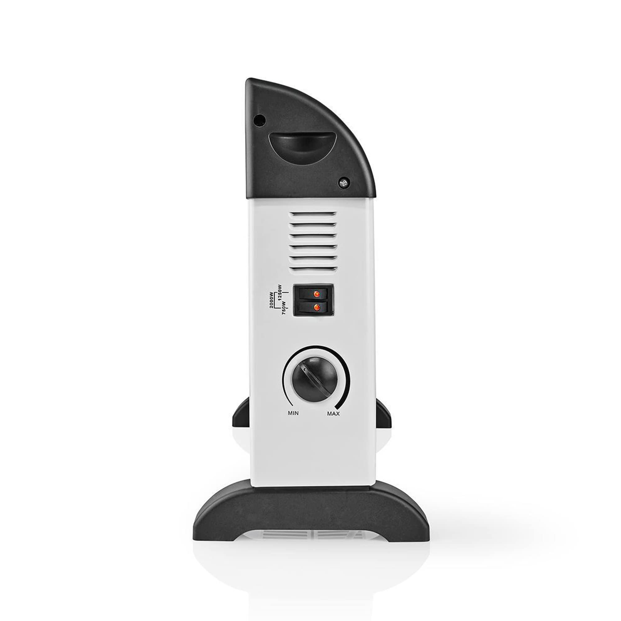 X4LIFE Convecteur avec 3 niveaux de régulation de la chaleur 750 W, 1250 W et 2000 W, radiateur électrique, protection contre la surchauffe avec témoin lumineux, chauffe jusqu'à 25 m², chauffage de